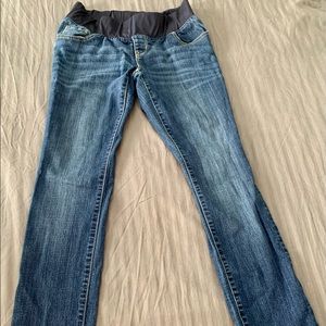 Old Navy Maternity Jeans, size 8, straight leg